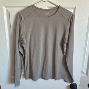 Arc'teryx Taupe Long Sleeve Tee